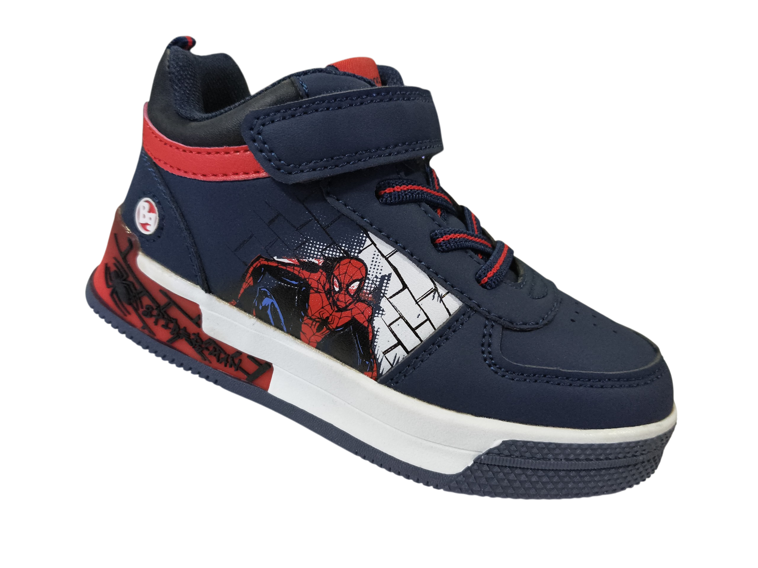 BOTA LUCES SPIDERMAN MARVEL BG