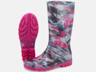 BOTA PLASTICA VENUS LLANERA NEGRA