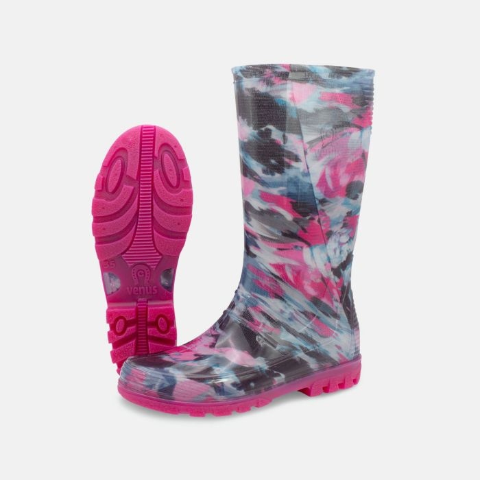 BOTA PLASTICA VENUS LLANERA NEGRA